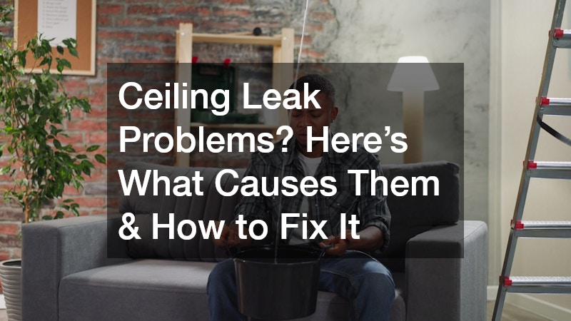 ceiling leak problems